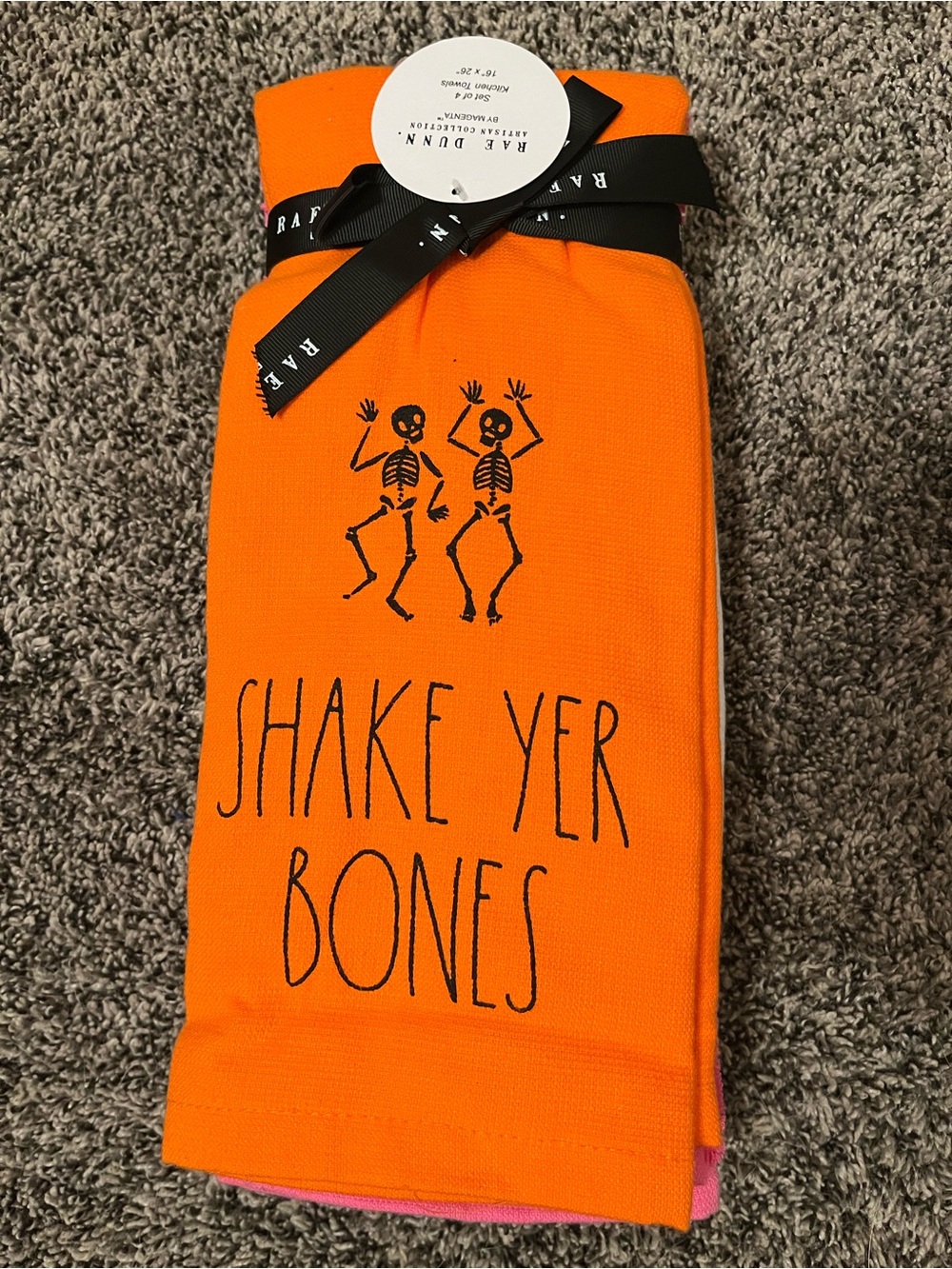 Rae Dunn Halloween hand towels